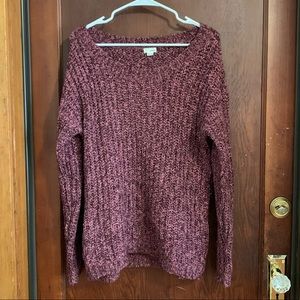 Soft fuchsia sweater